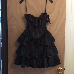 Black Betsy Johnson dress